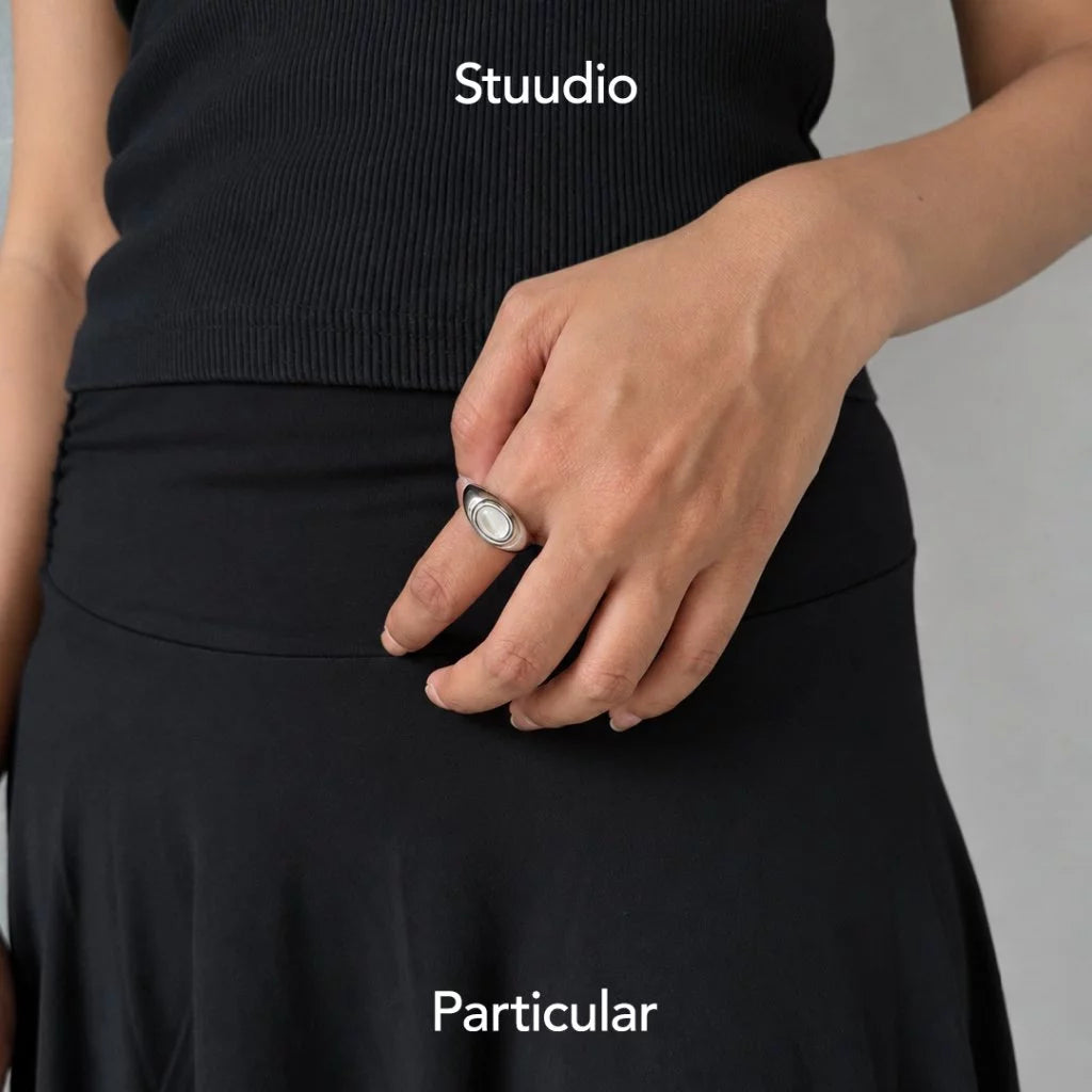 Ciel Ring Silver - Stuudio Particular