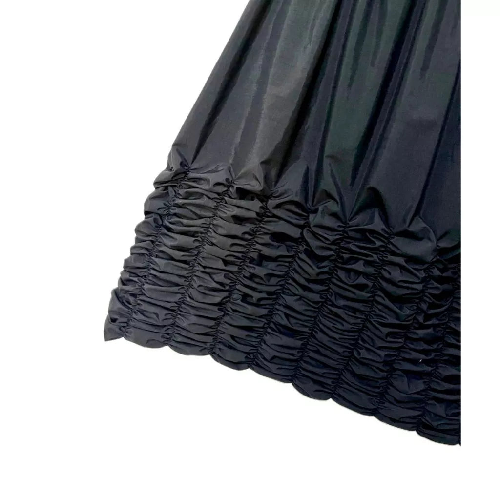 Smocked Black Skirt - Mannequin Plastic