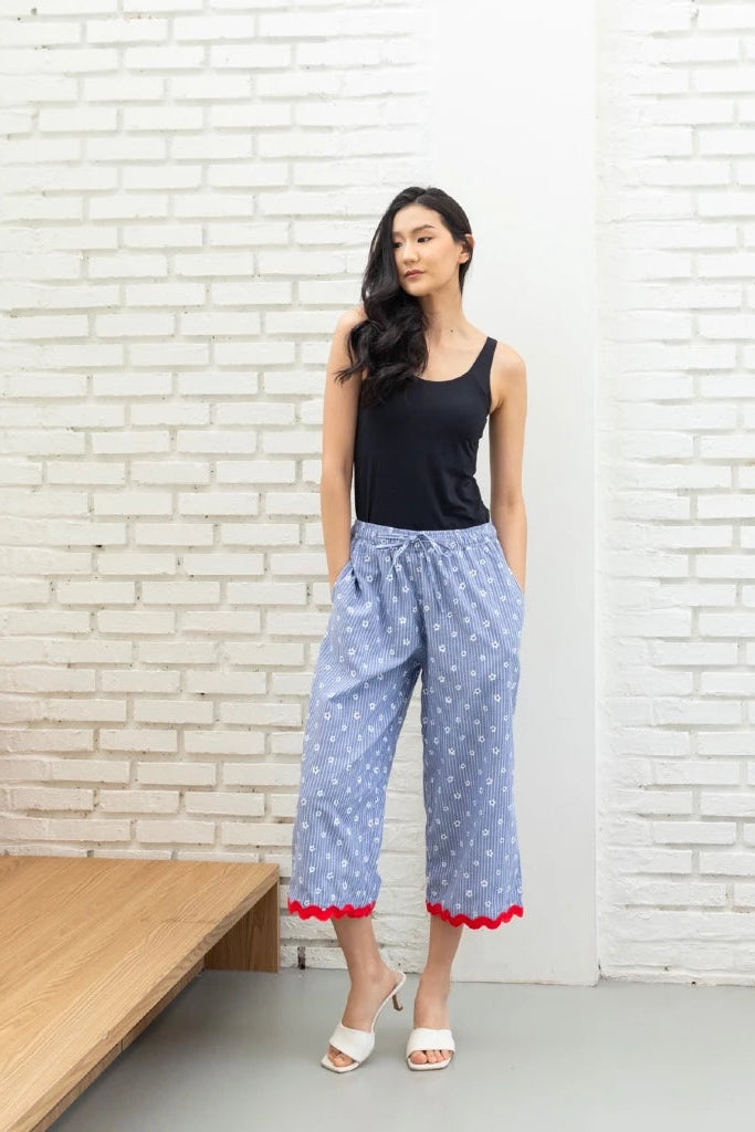 Colette Pants Light Blue - Saya Saya