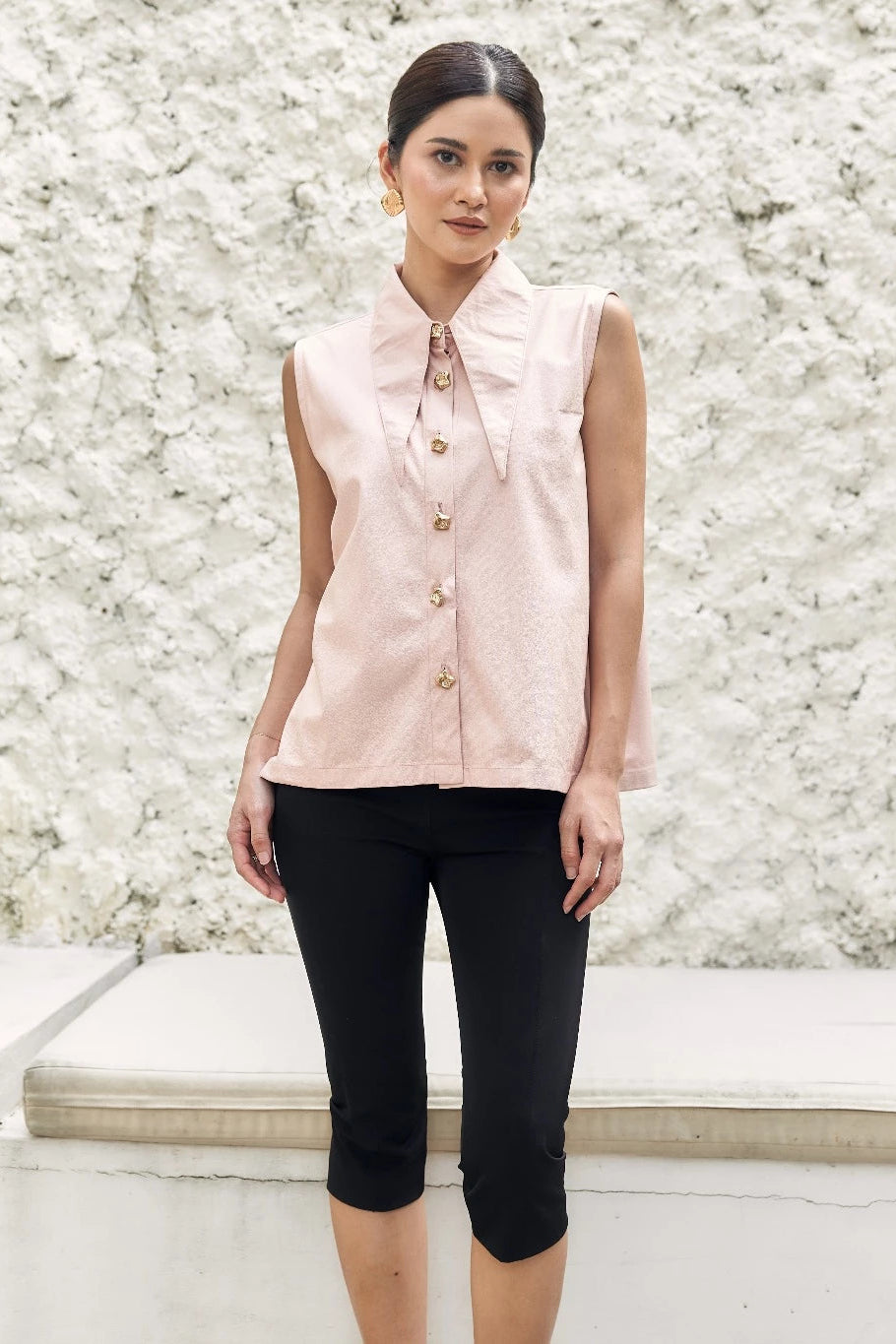 Alma Vest Pink - Mine