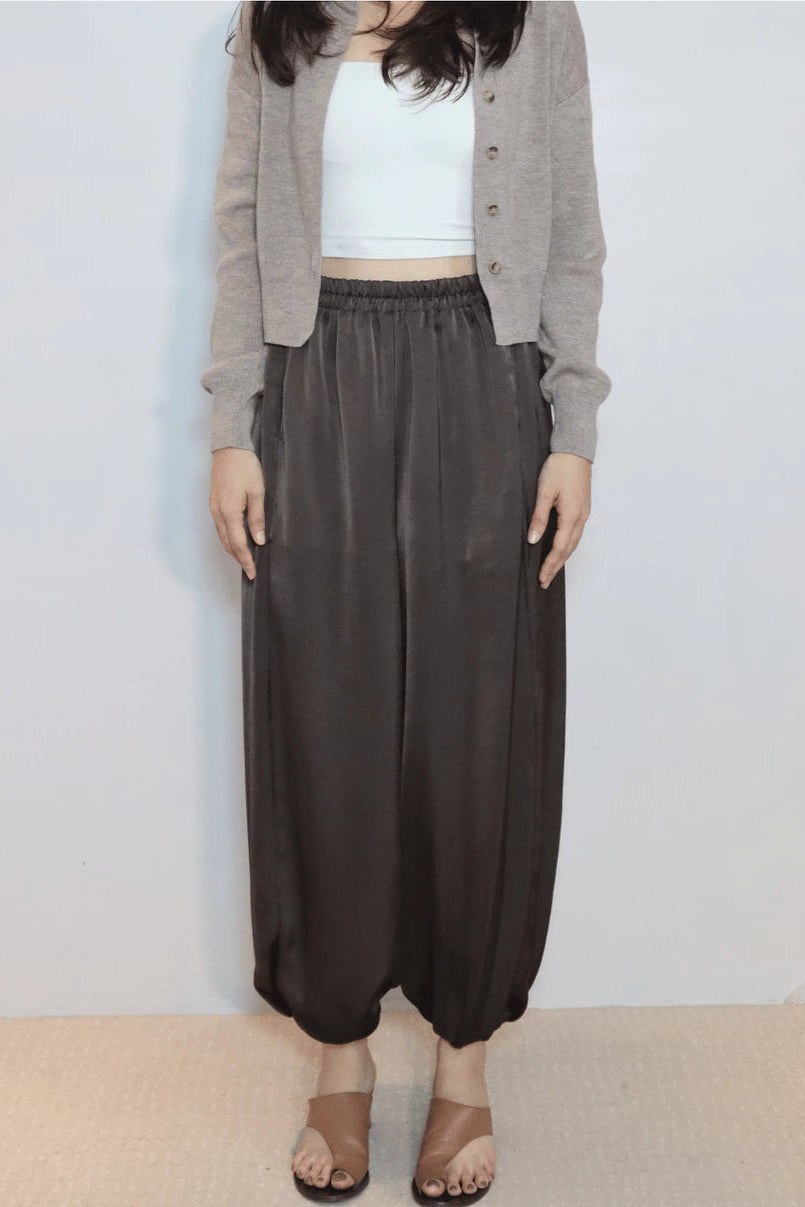 Balloon Silk Pants Toffe - LR Studio