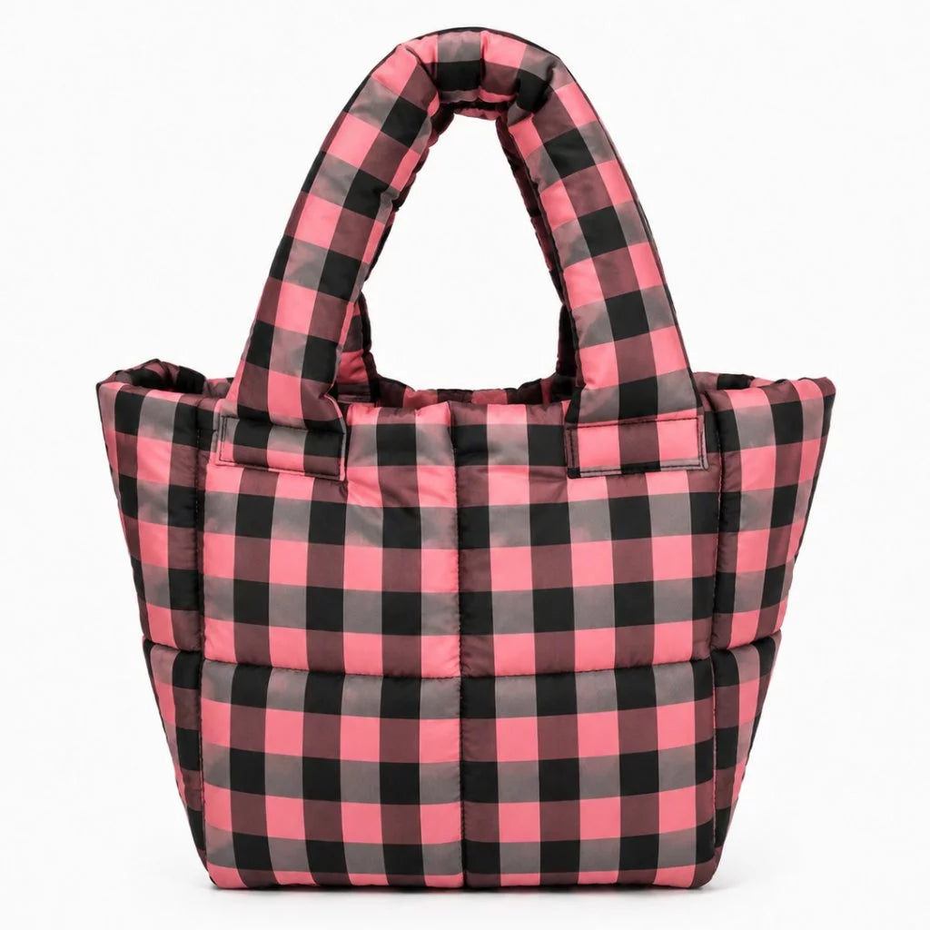 Retro Bag Tartan Pink - Hunting Fields