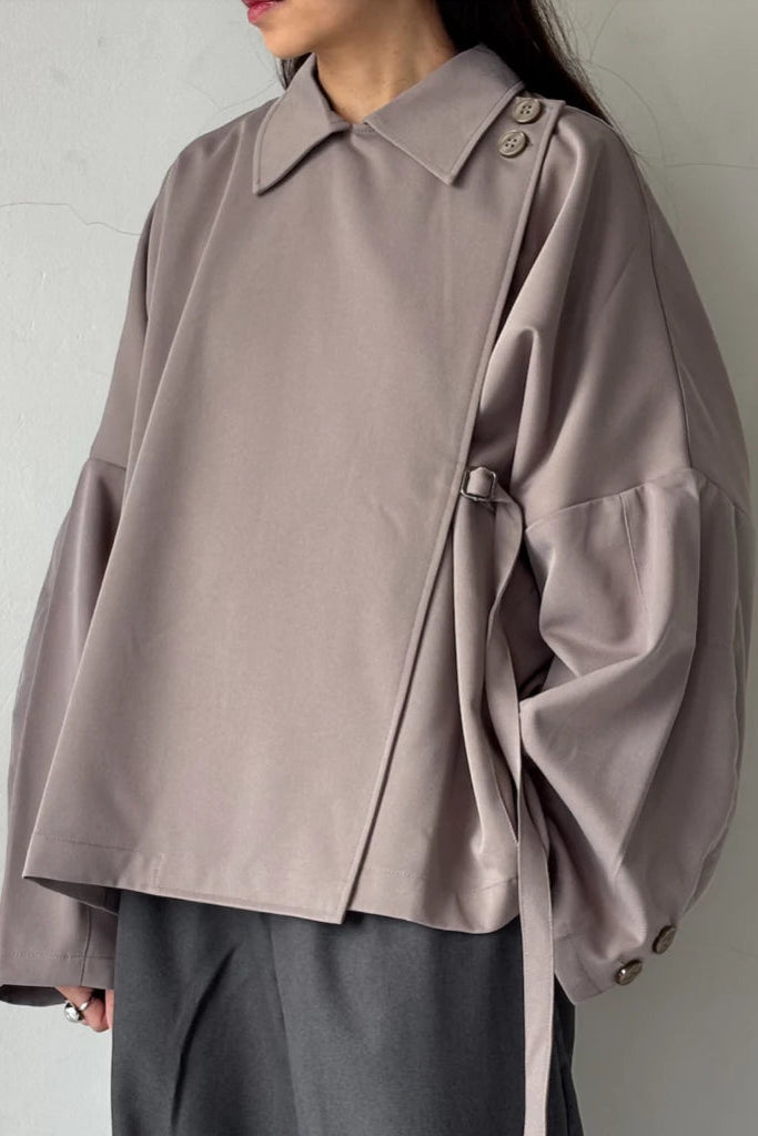 Oriel Jacket Grey - Kitsymomo
