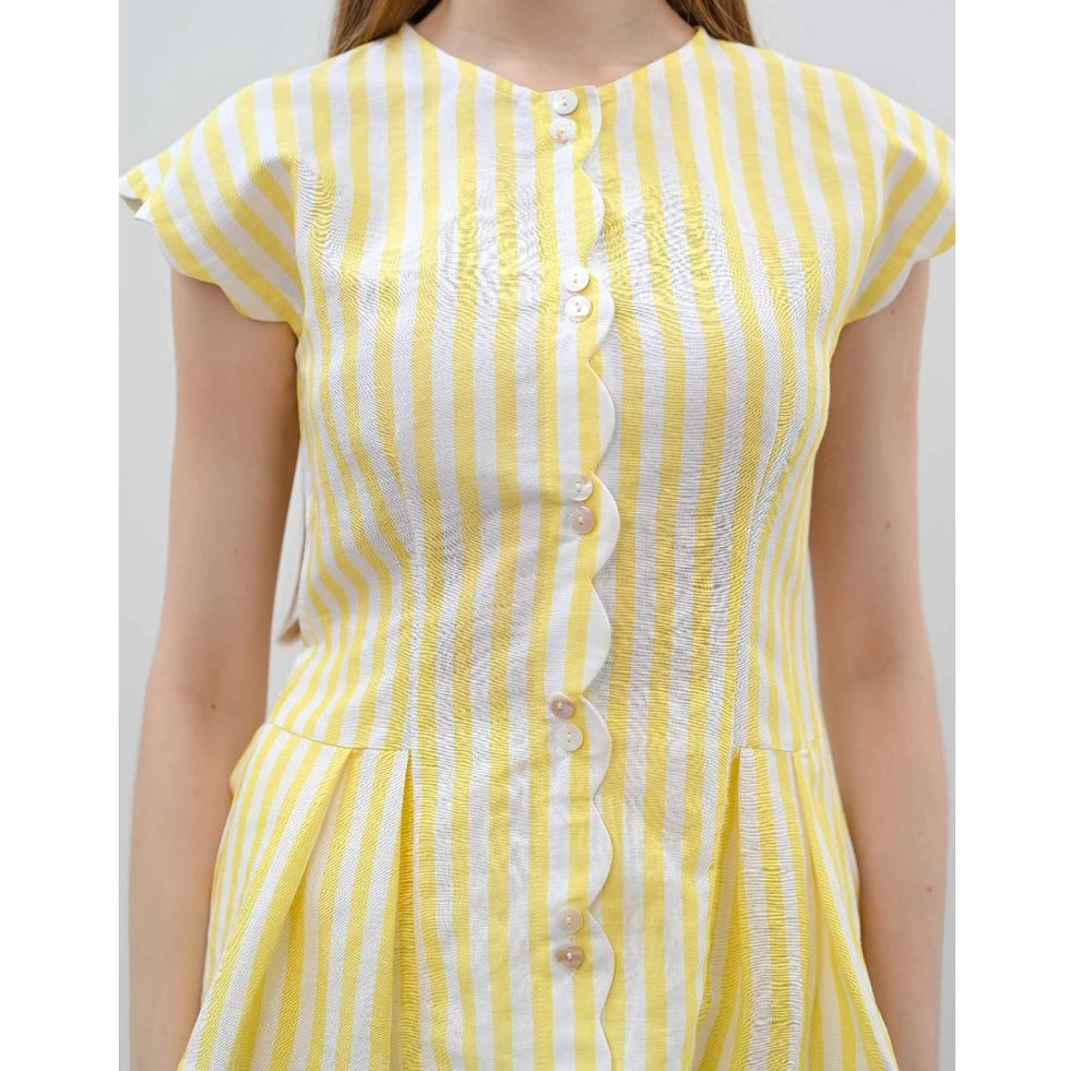 Neri Top Yellow - Alexalexa