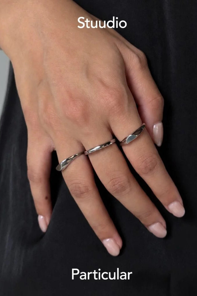 Fuse Ring Silver - Stuudio Particular