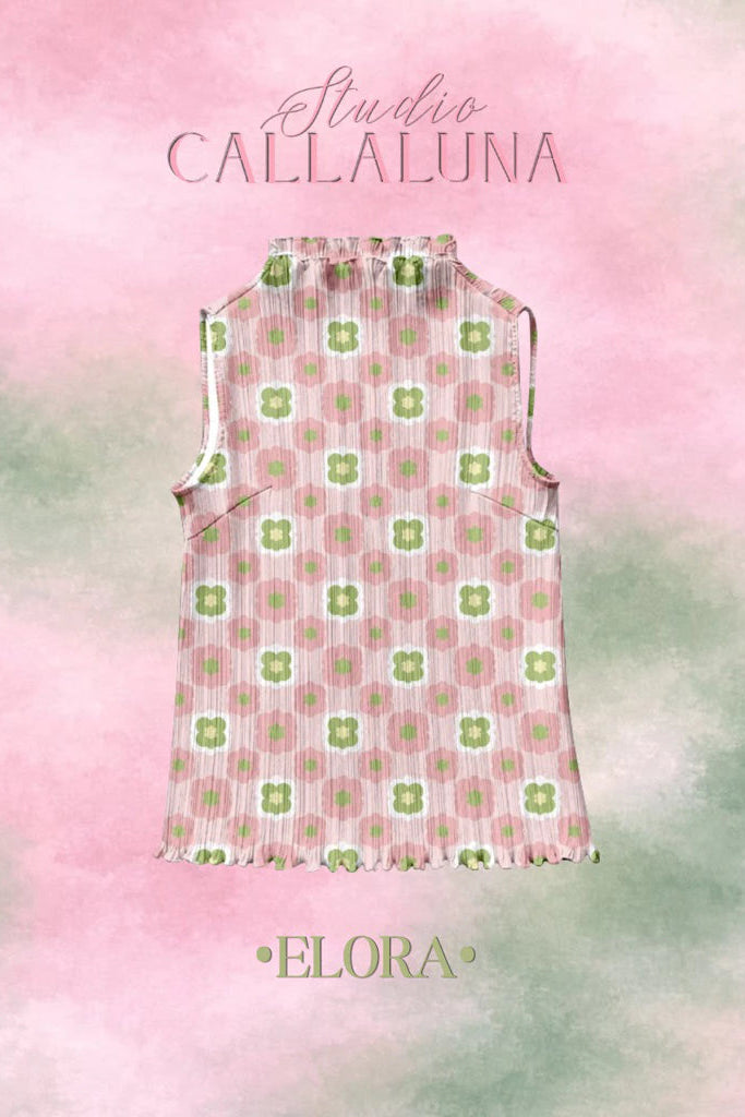 Elora Sleeveless Top - Callaluna Studio