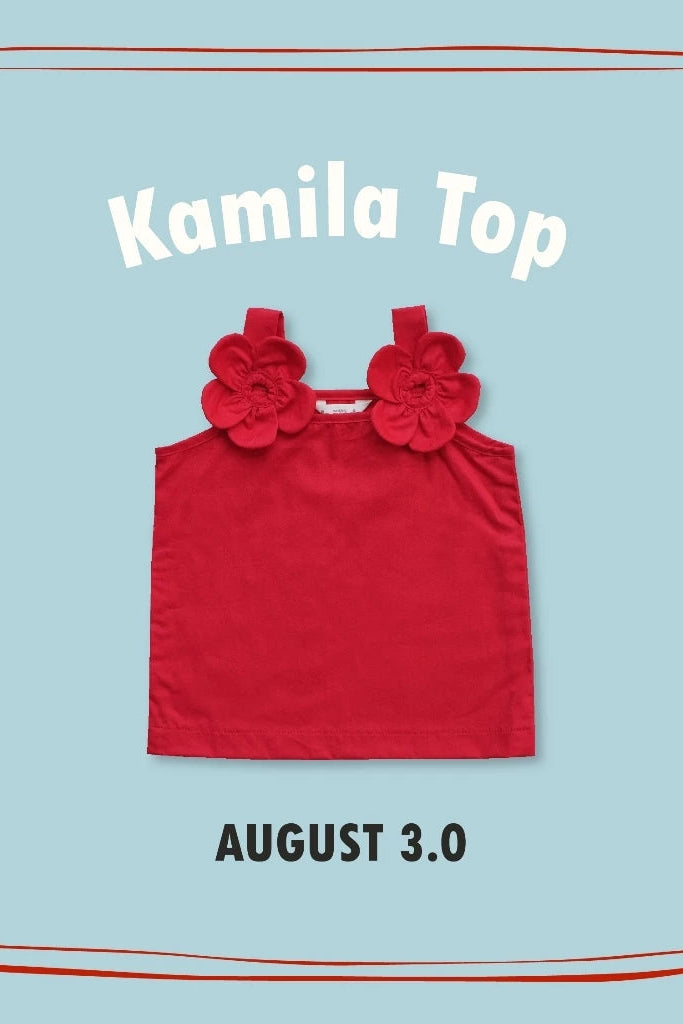 HGL Bambini - Kamila Top Red - Bambino By Esme