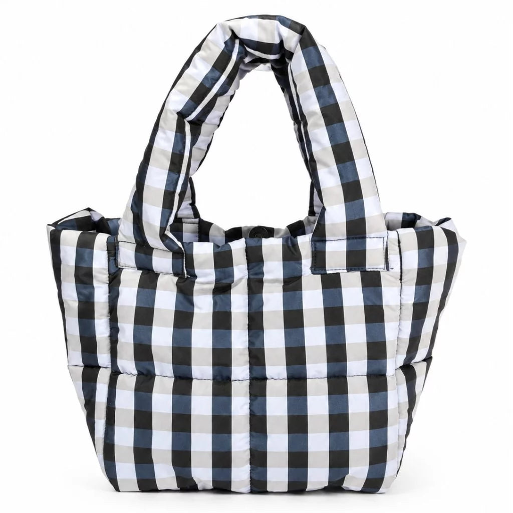 Retro Bag Tartan Blue - Hunting Fields