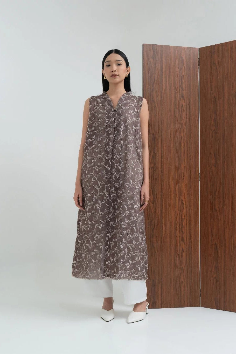 Jenar Top Brown - Monday To Friday