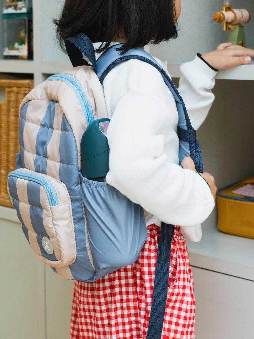 HGL Bambini - Hallstatt Backpack Mist Stripes - Krem