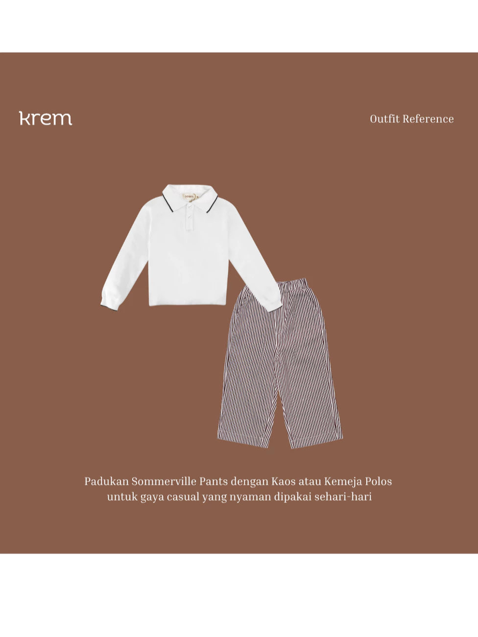 HGL Bambini - Sommerville Pants Linen Ivory - Krem