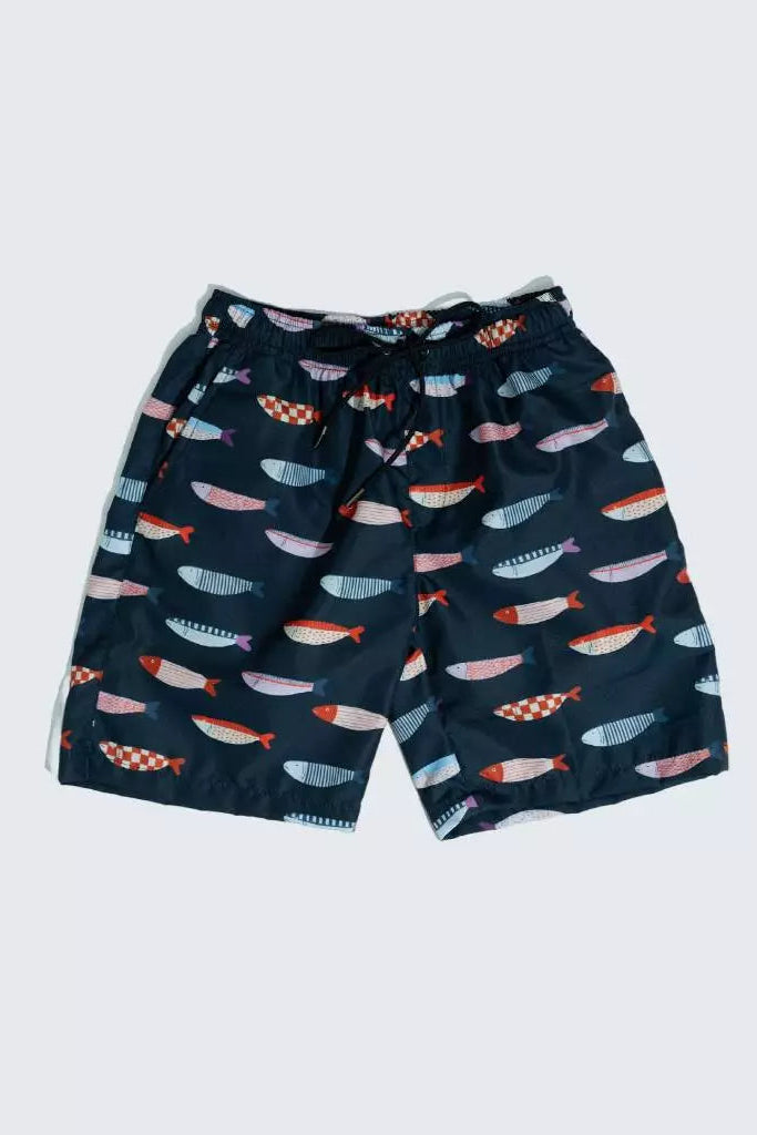 Shore Dine Short In Black - Playtime Wonder