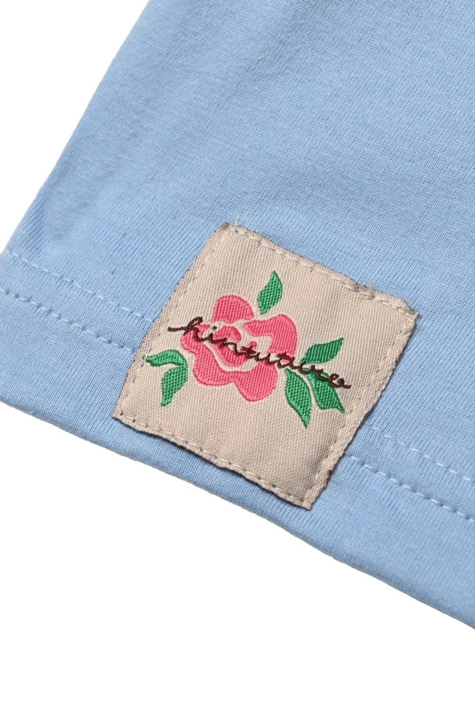 Poppy Picnic Tee - Blue - Hintuturo