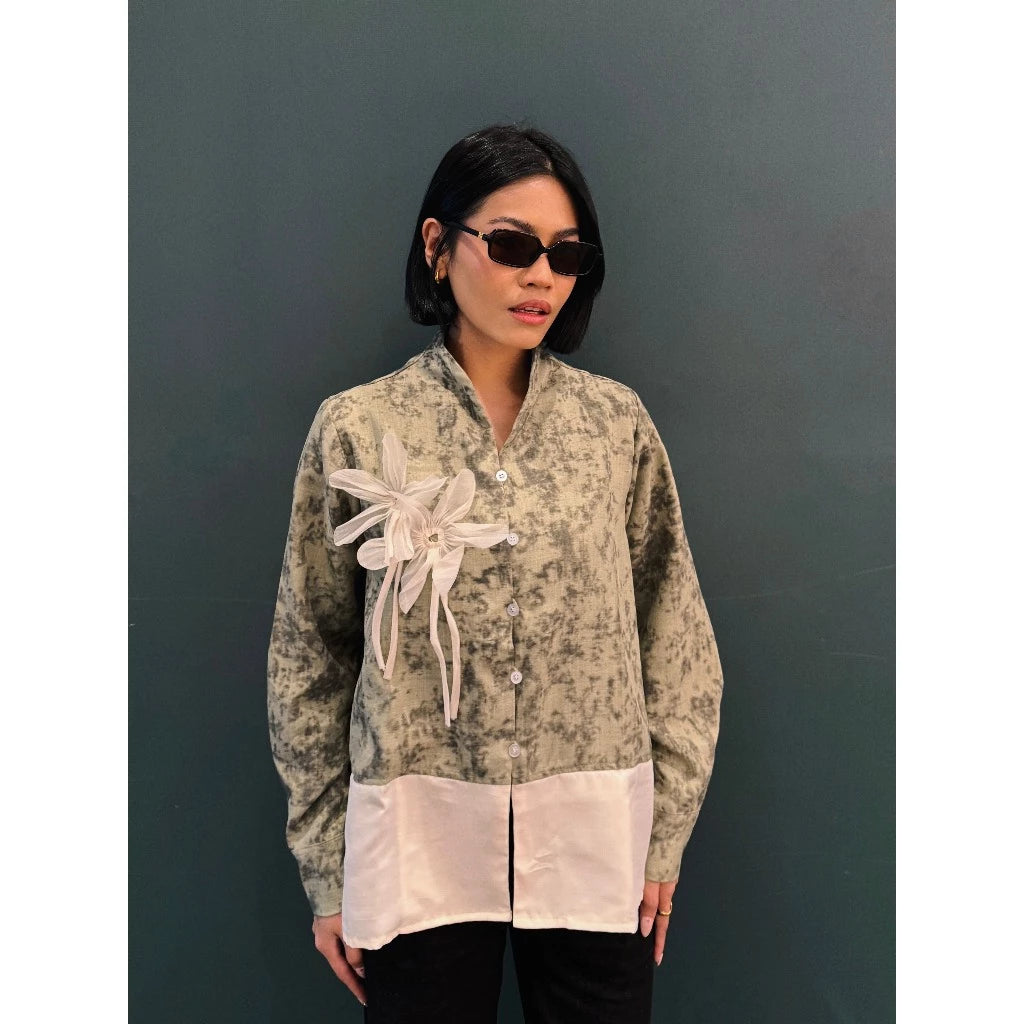 Neisya Top Sage Longsleeve - Fynd