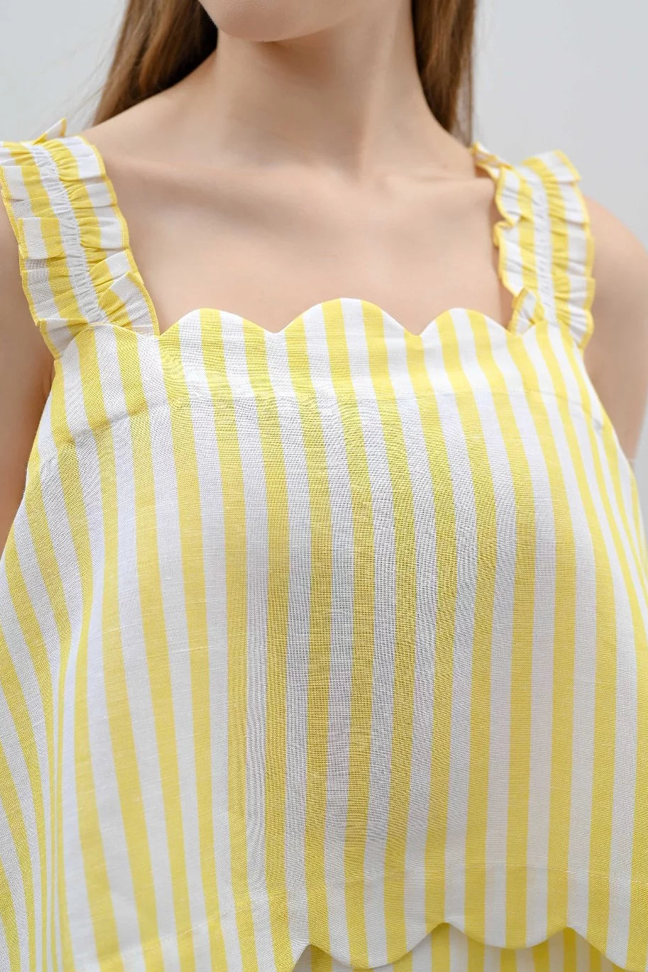 Neri Camisole Yellow - Alexalexa