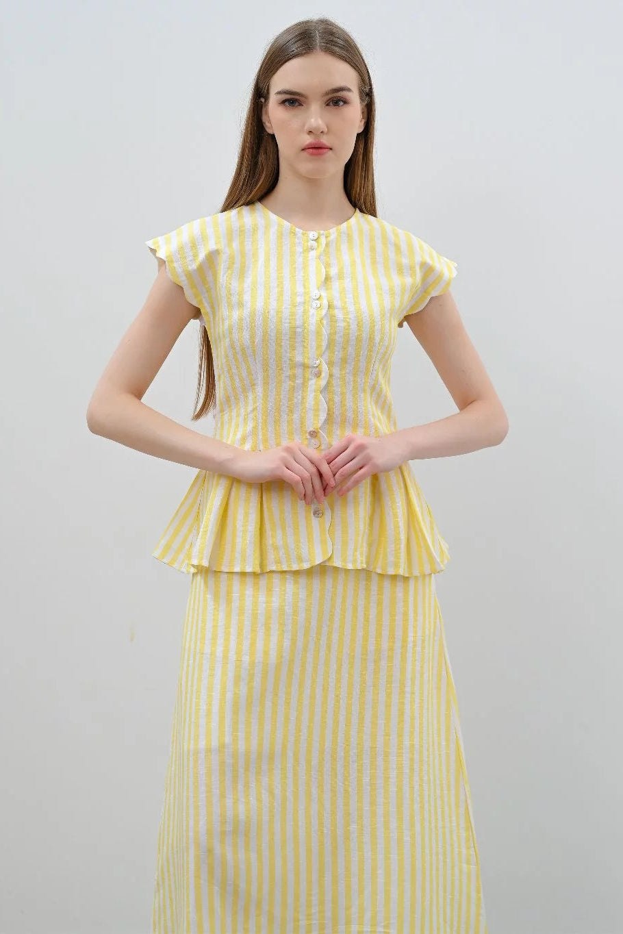 Neri Top Yellow - Alexalexa
