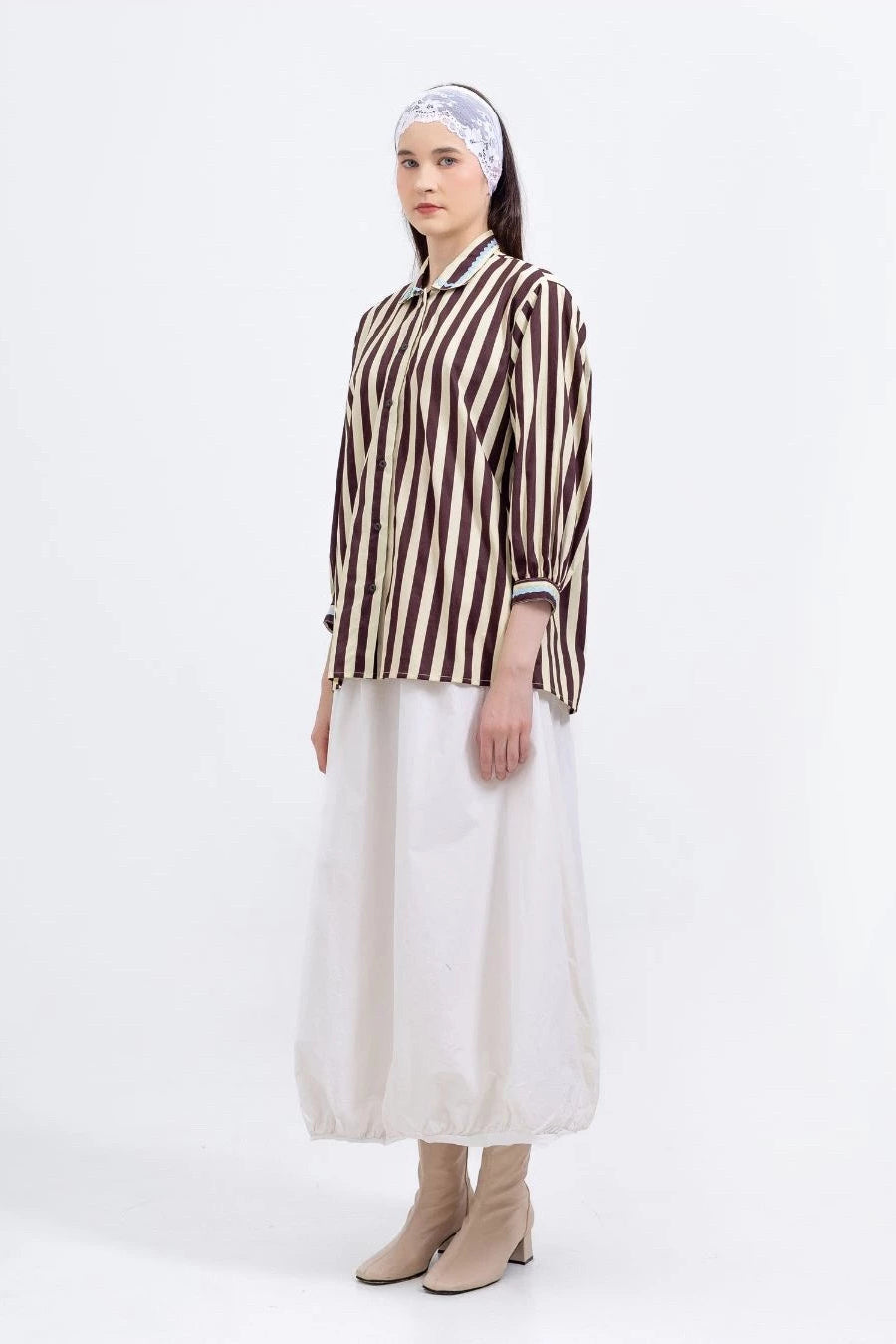 Sunni Stripes Brown - Tuff Puff
