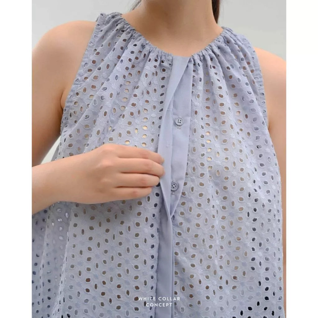 Maru Top - White Collar Concept