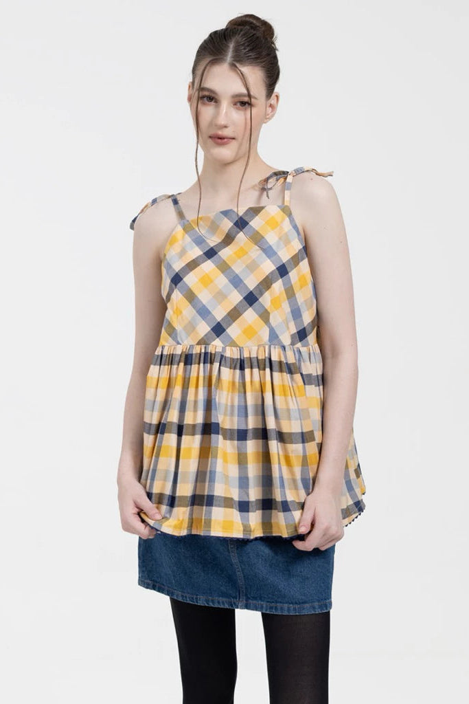 Anna Dress Yellow - Saya Saya