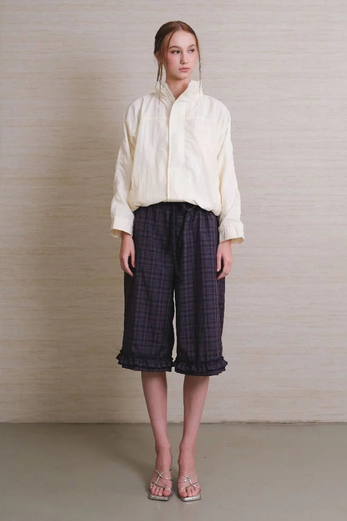 Val Bermuda Pants Navy - Jinzu