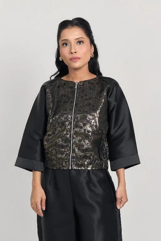 Celia Crewneck Jacquard - Mine