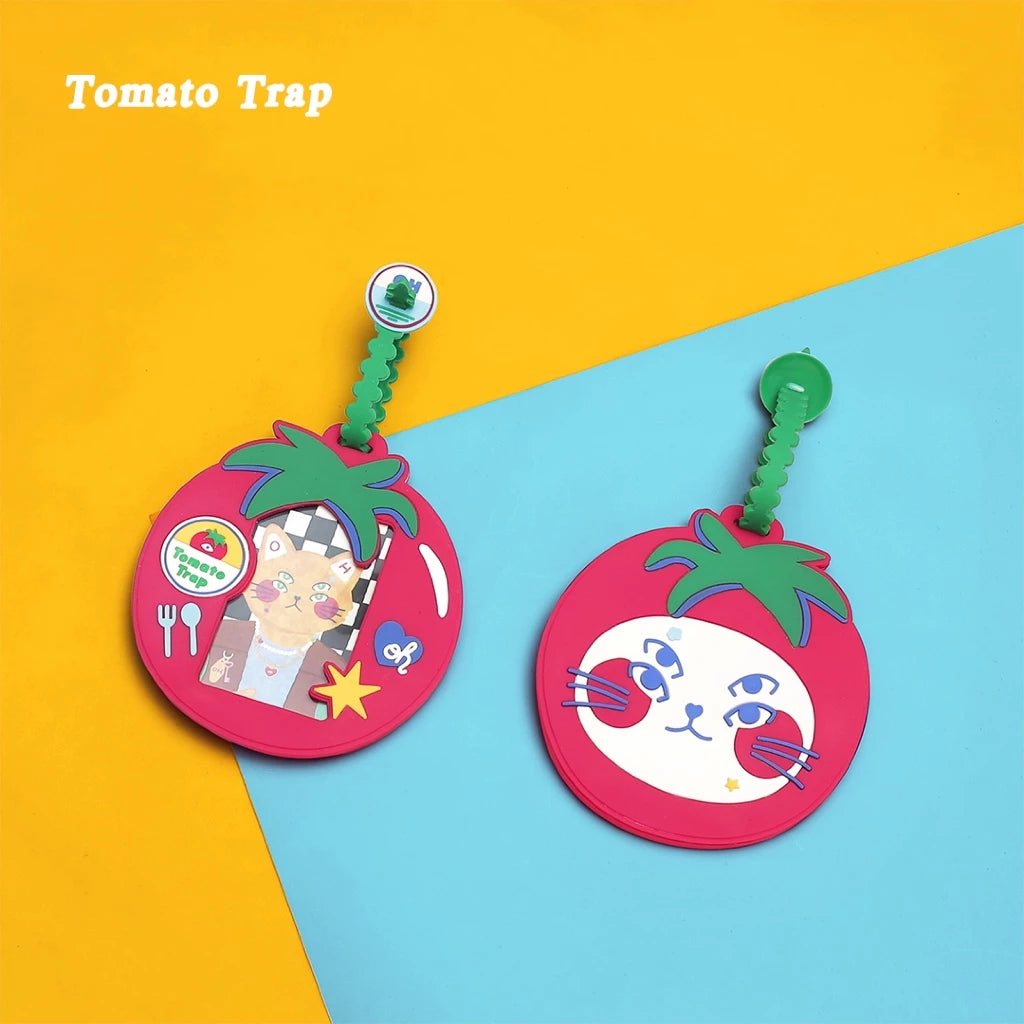 (Tomato Trap) On The Go Rubber Photo Tag - Oh.Irv