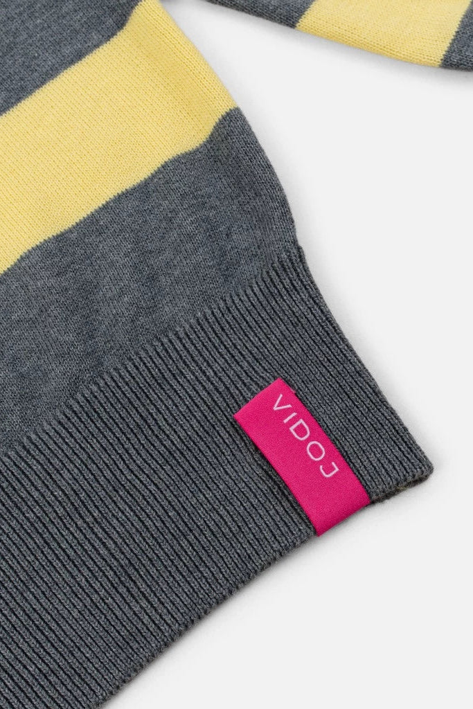 Gene Top Knit Yellow - Vidoj