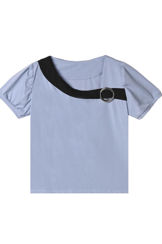 O Ring Tee Alice Blue - Hintuturo
