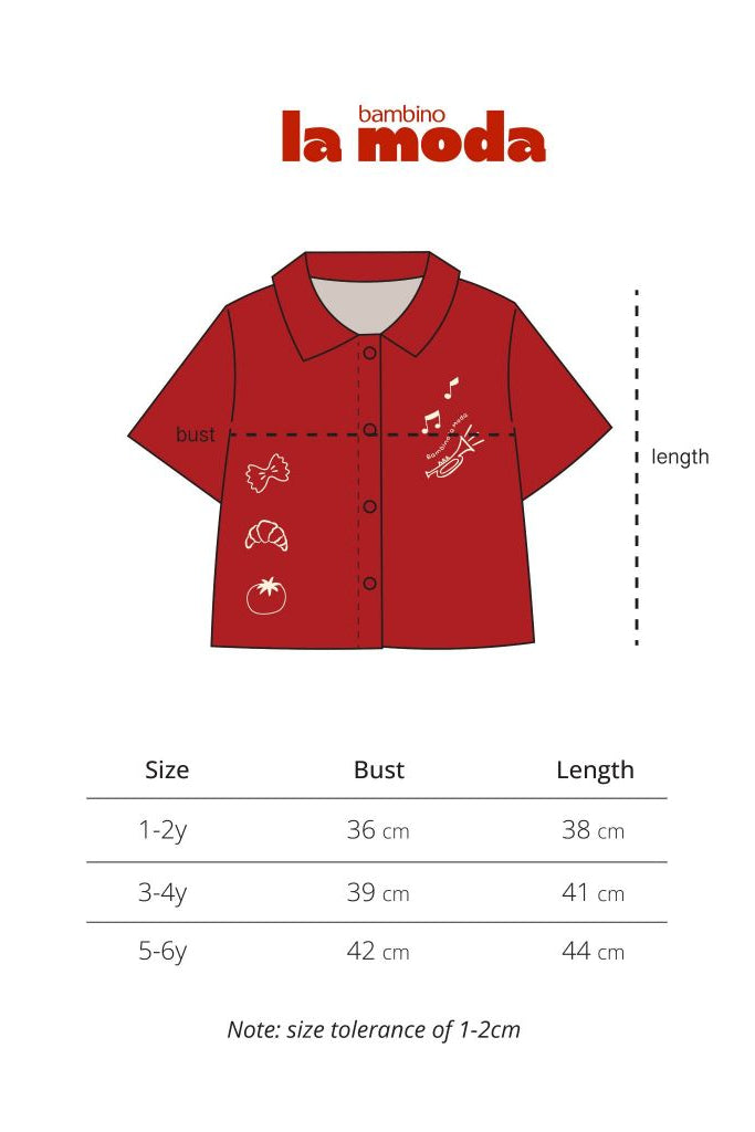 HGL Bambini - Kala Top Red - Bambino By Esme