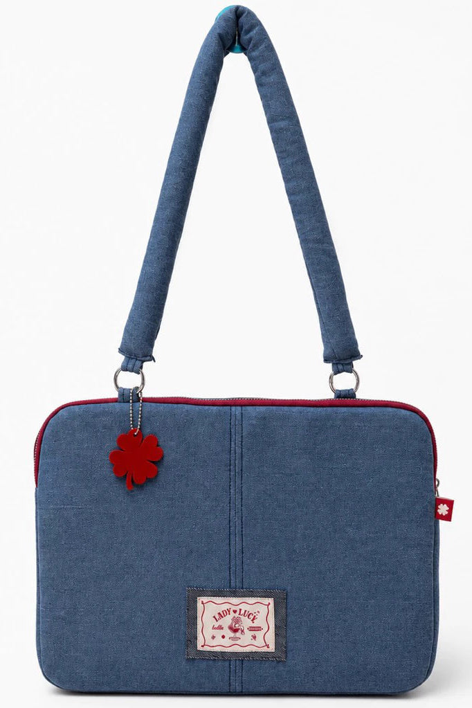 Beatrice Laptop Bag Light Denim - Luella