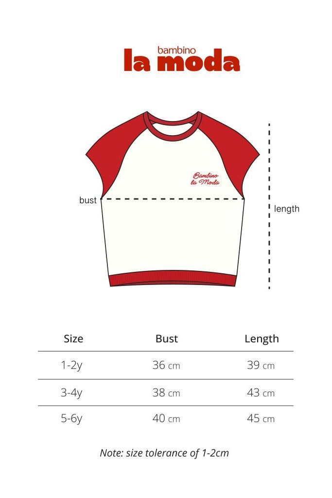 HGL Bambini - Ranu T-Shirt Red White - Bambino By Esme
