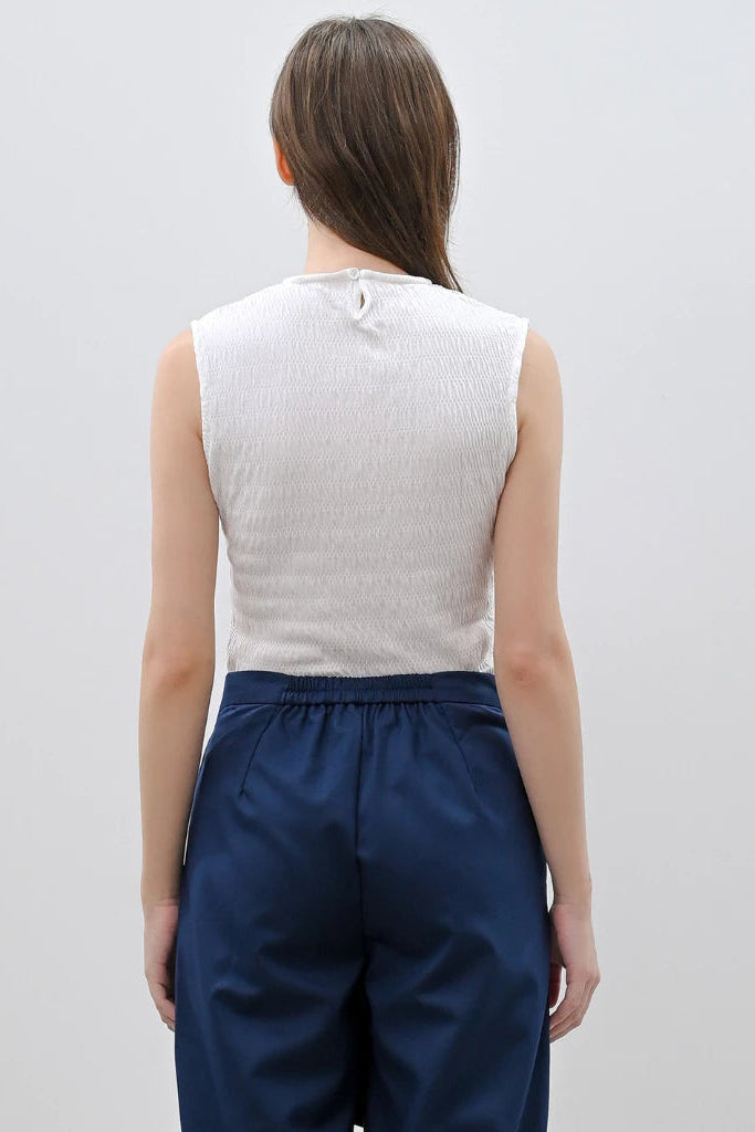 Liya Top White - Alexalexa