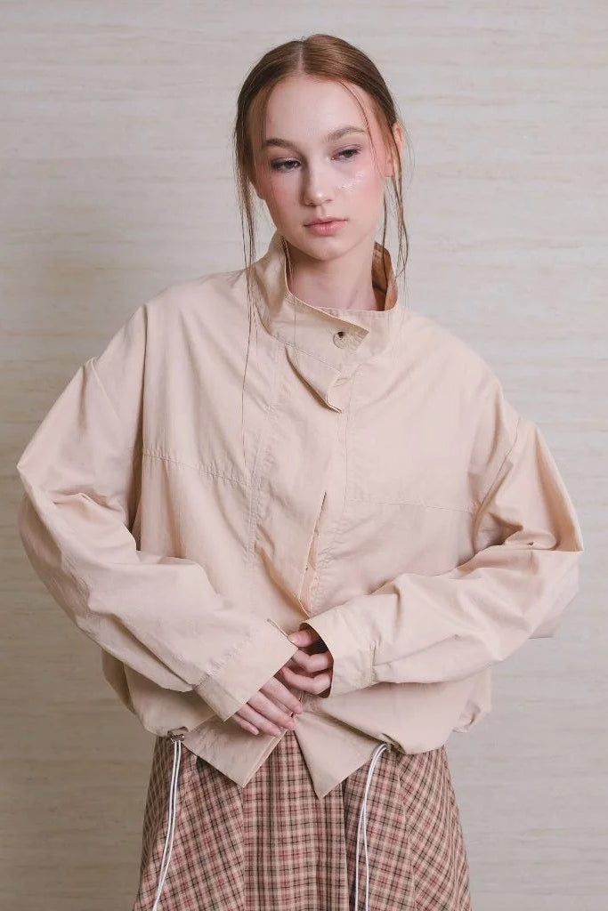 Noelle Top Beige - Jinzu
