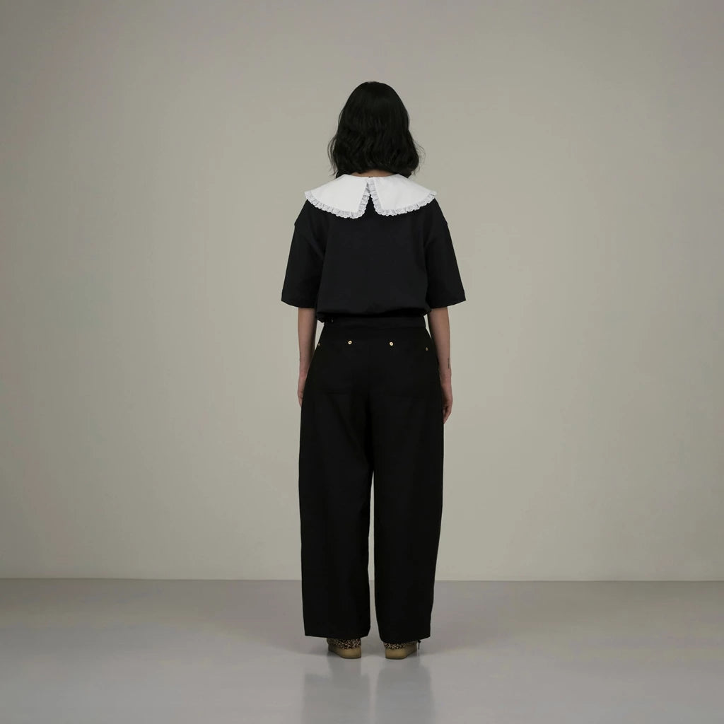 Peterpan Lace Collar Top - Argyle & Oxford