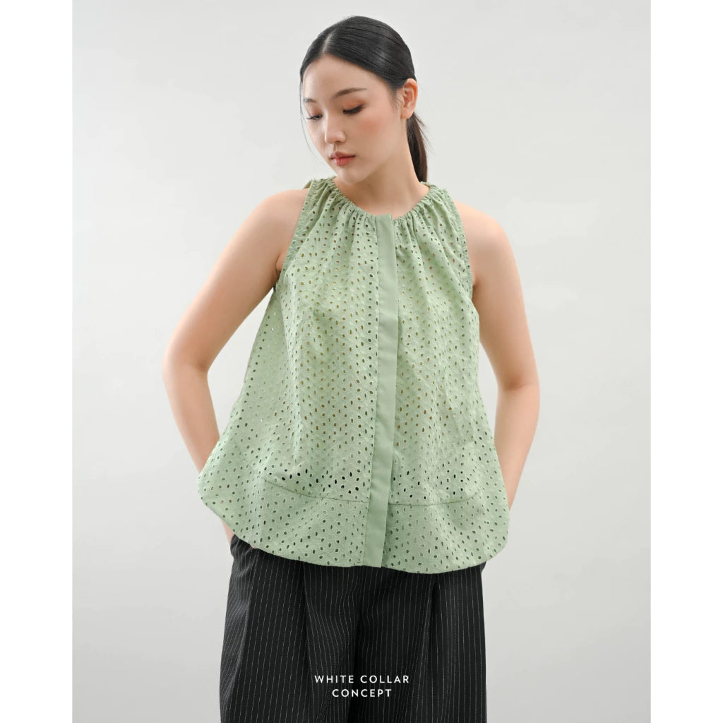 Maru Top - White Collar Concept