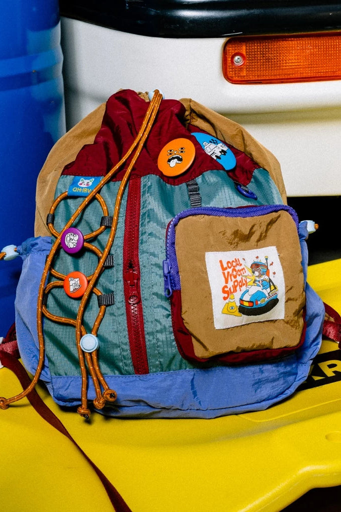 Hot Rod Backpack Multicolor Camel - Oh.Irv