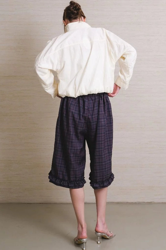 Val Bermuda Pants Navy - Jinzu