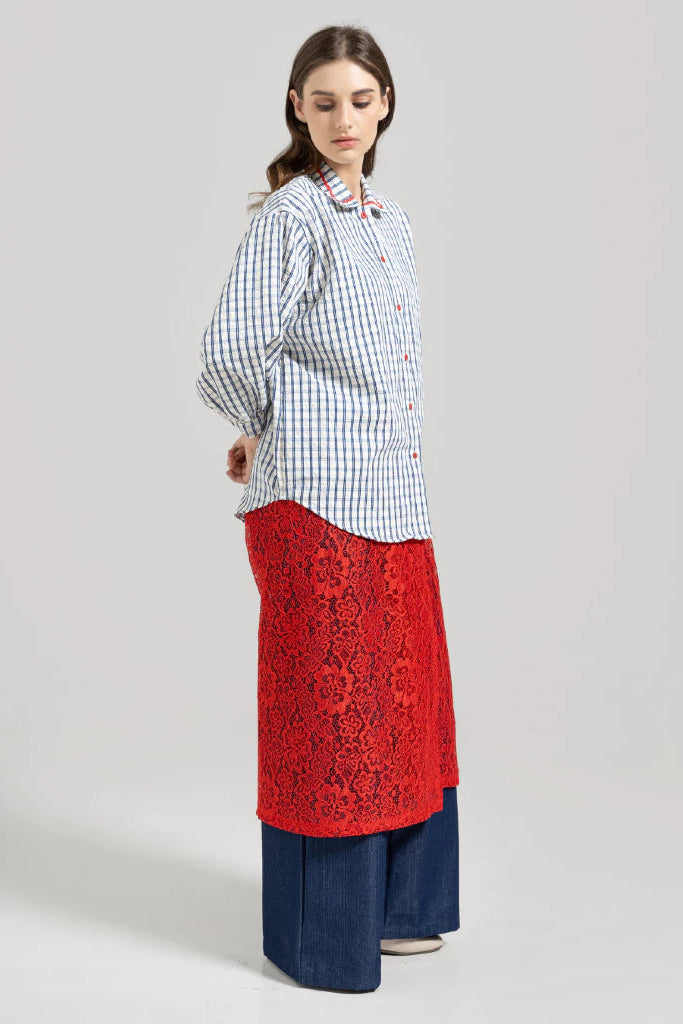Crimson Top Blue - Tuff Puff