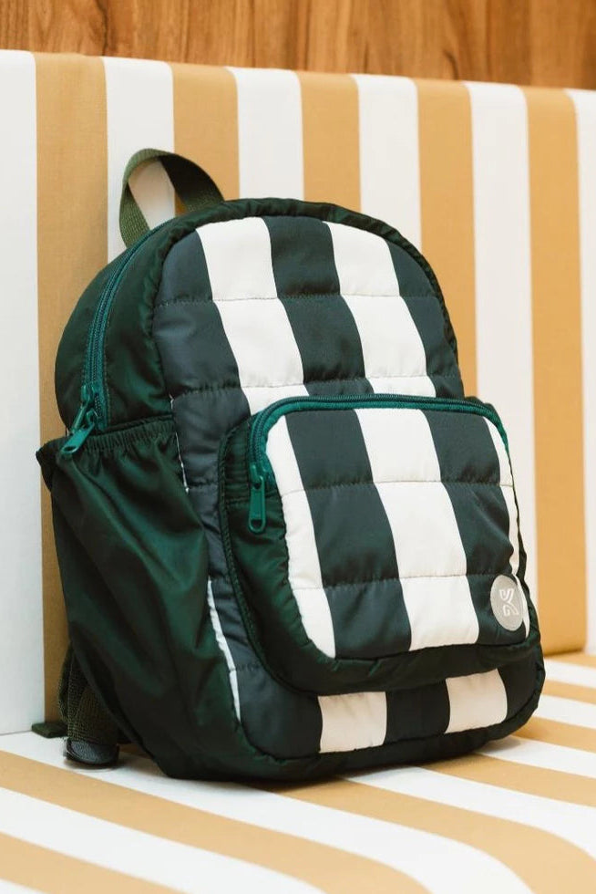 HGL Bambini - Hallstatt Backpack Forest Stripes - Krem