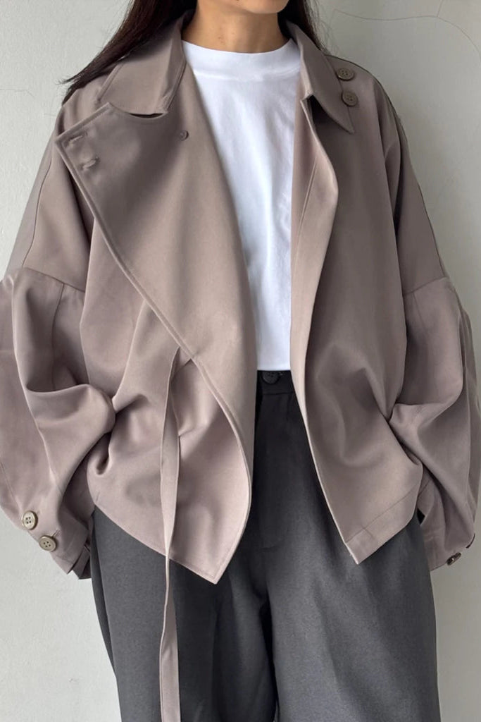 Oriel Jacket Grey - Kitsymomo