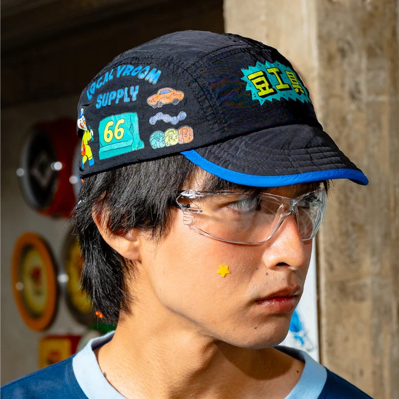 Meowchanics Cap Black - Oh.Irv