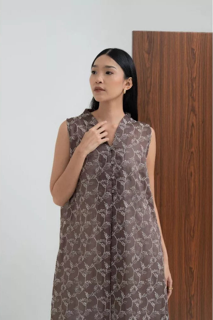 Jenar Top Brown - Monday To Friday