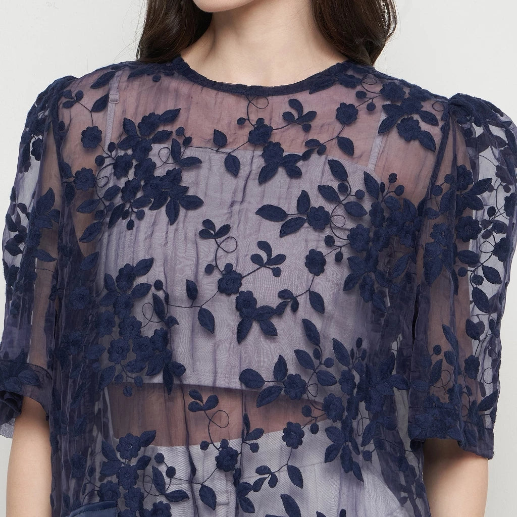 Yoko Top Navy Blue - Alexalexa