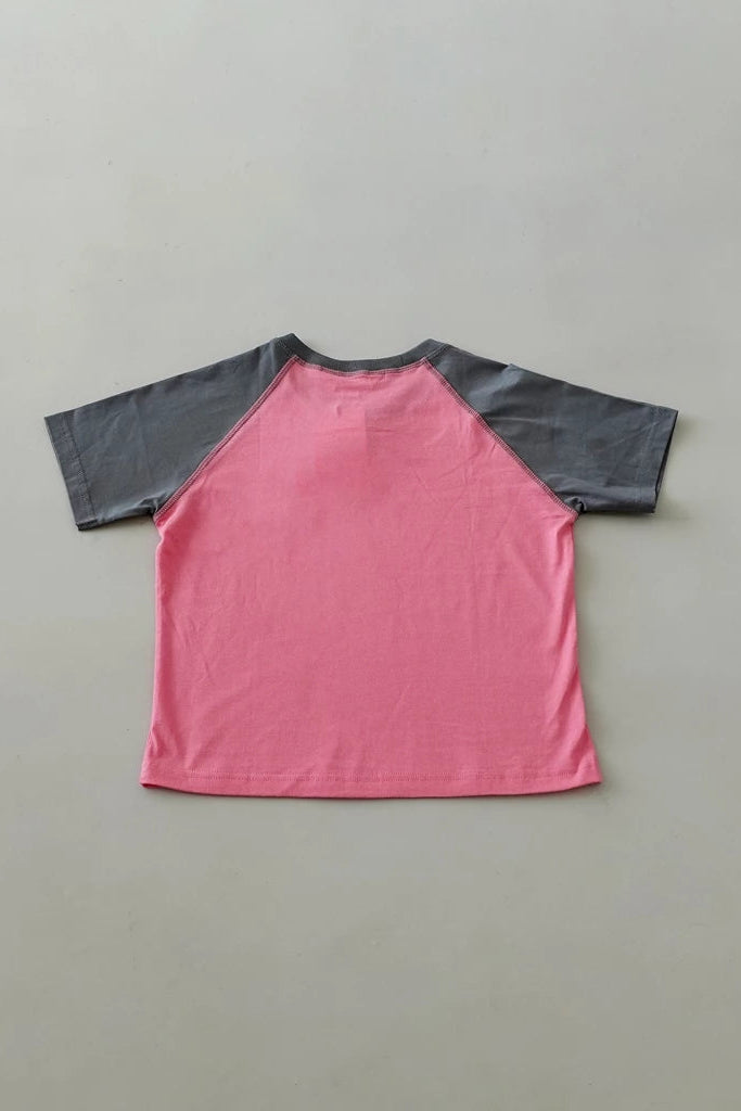 Raglan SS Candy Pink - Argyle & Oxford