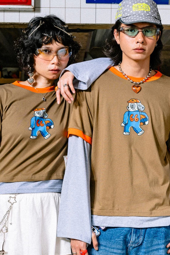 Pitstop Speedway Longsleeve T - Army - Oh.Irv