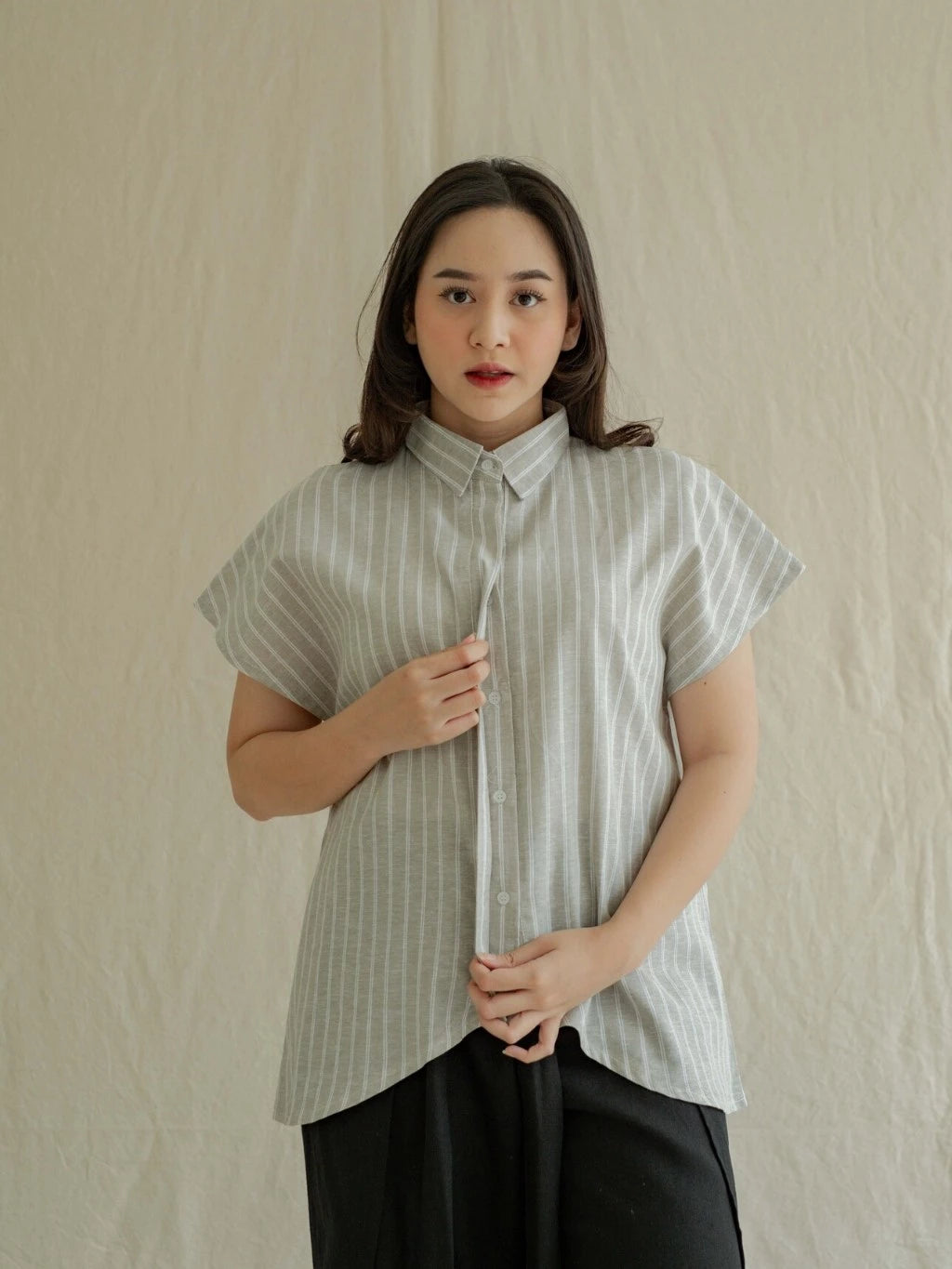 Kemeja Maluma Salur - Labuan Linen Wear