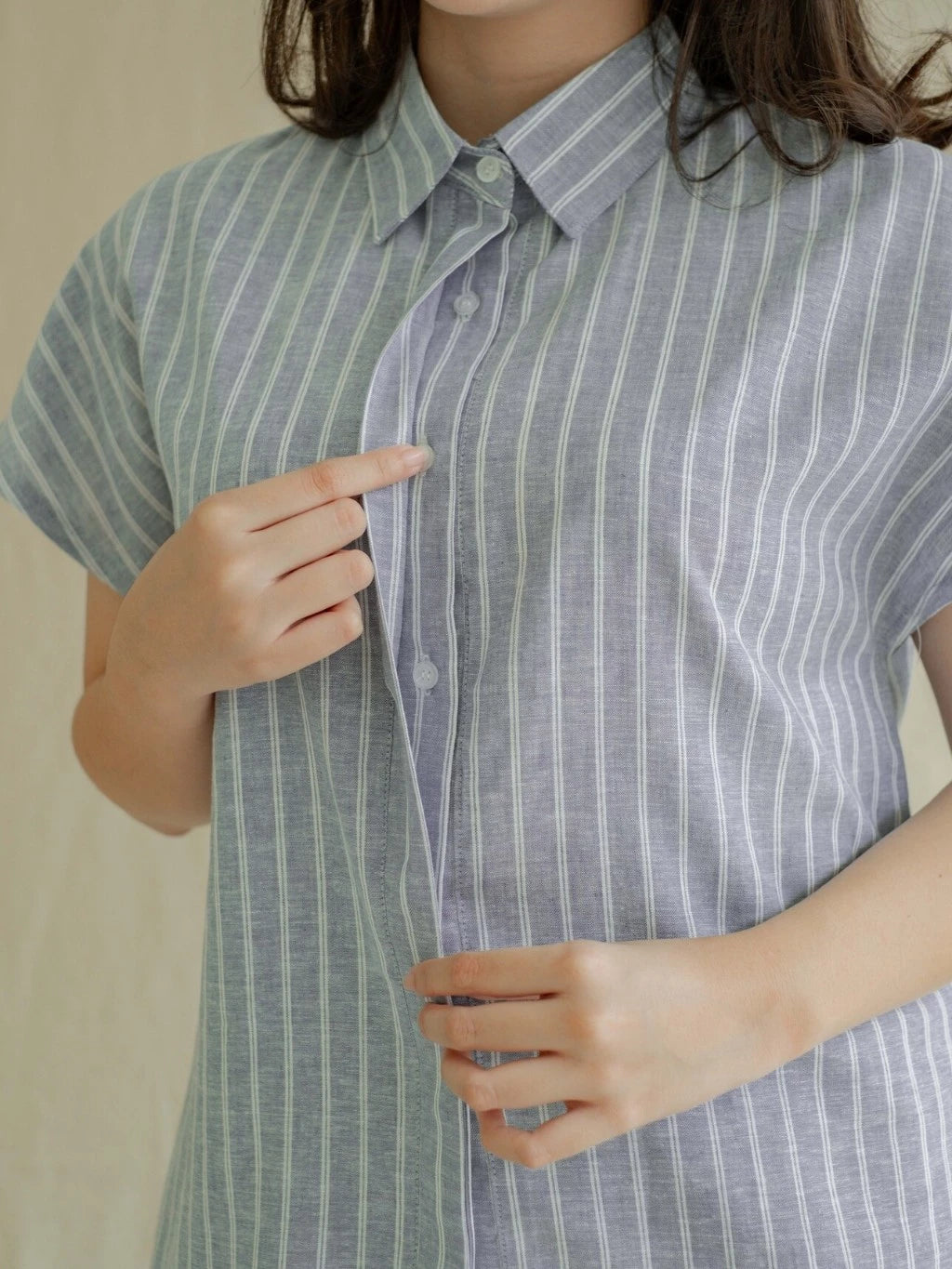 Kemeja Maluma Salur - Labuan Linen Wear