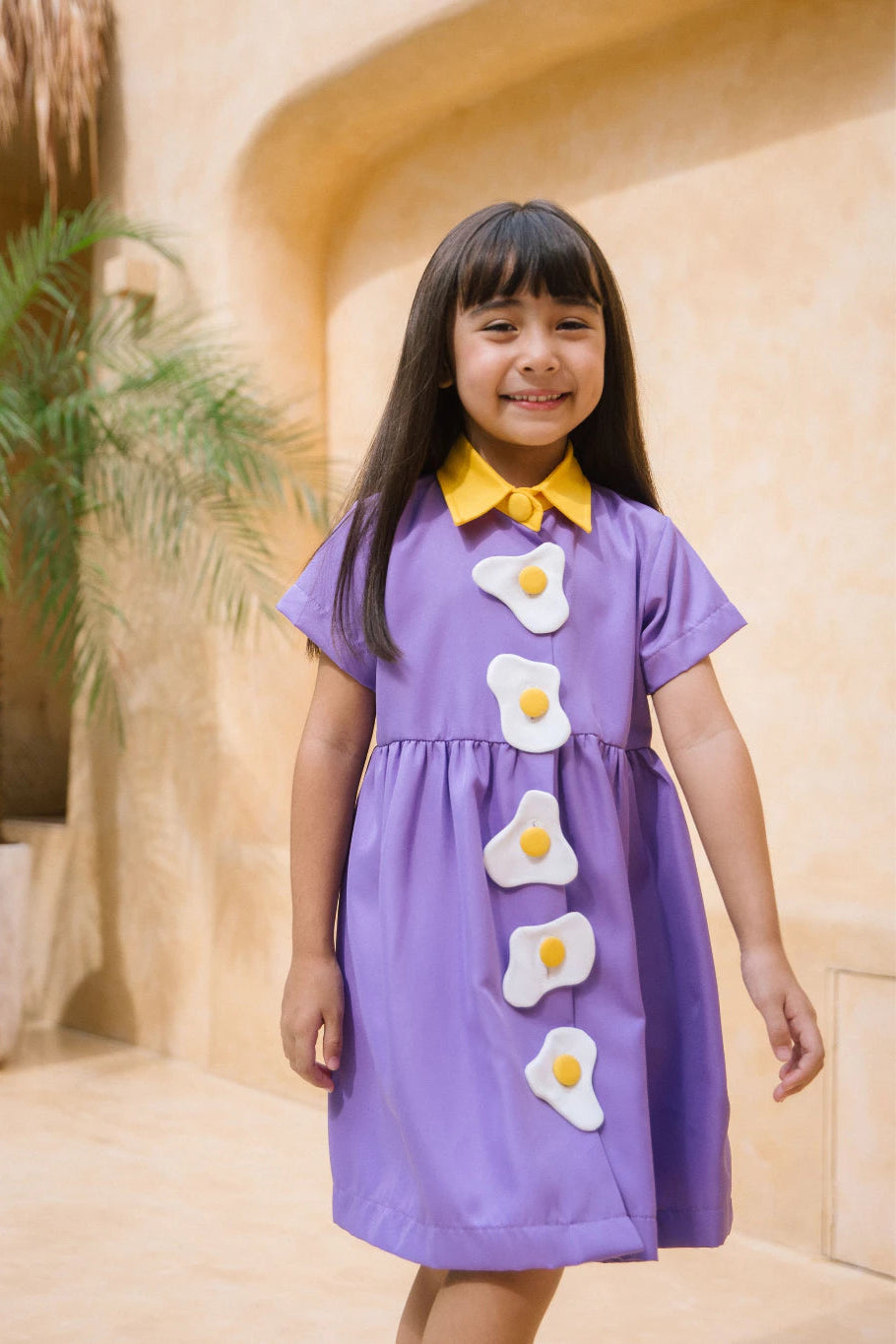 HGL Bambini - Eggo Dress Purple - Amber Kids