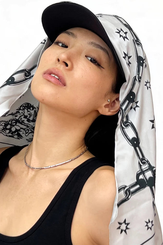 Dfd Veiled Cap Silver - Doted Fragments