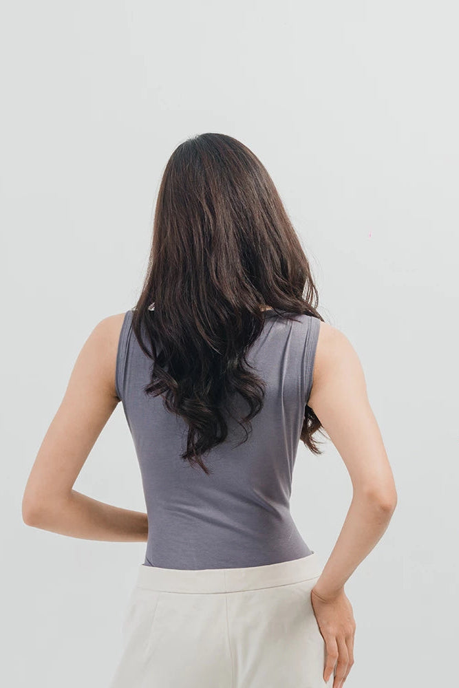 Sleeveless Grey Jumpsuit - The Sleepless Club